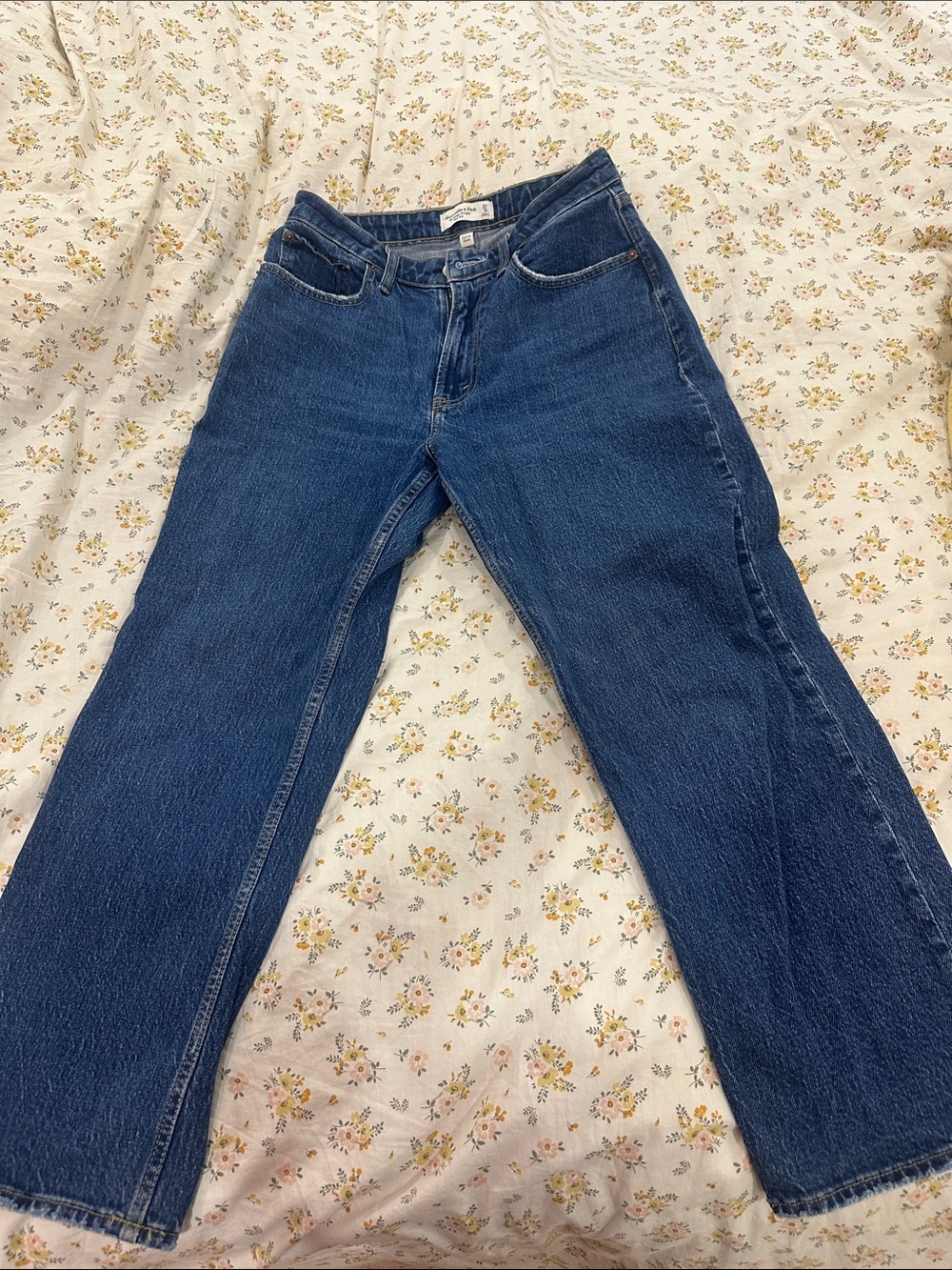 Classic High-Rise Dark Blue Women’s Jeans